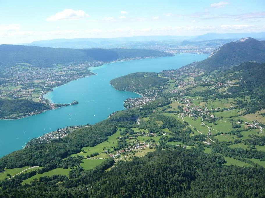 Charmant Appartement Lac D'Annecy / Ski - 6 Pers Menthon-Saint-Bernard Exterior foto